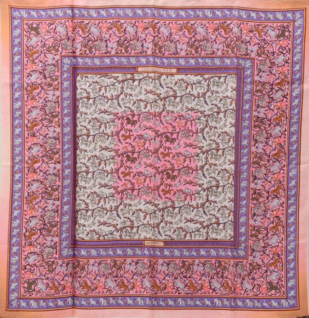 Expertise HERMES Chasse aux Indes - Artemis Estimations