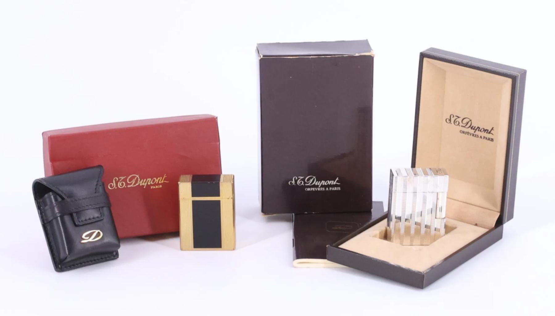 Expertise ST DUPONT - Lot de 2 briquets - Artemis Estimations