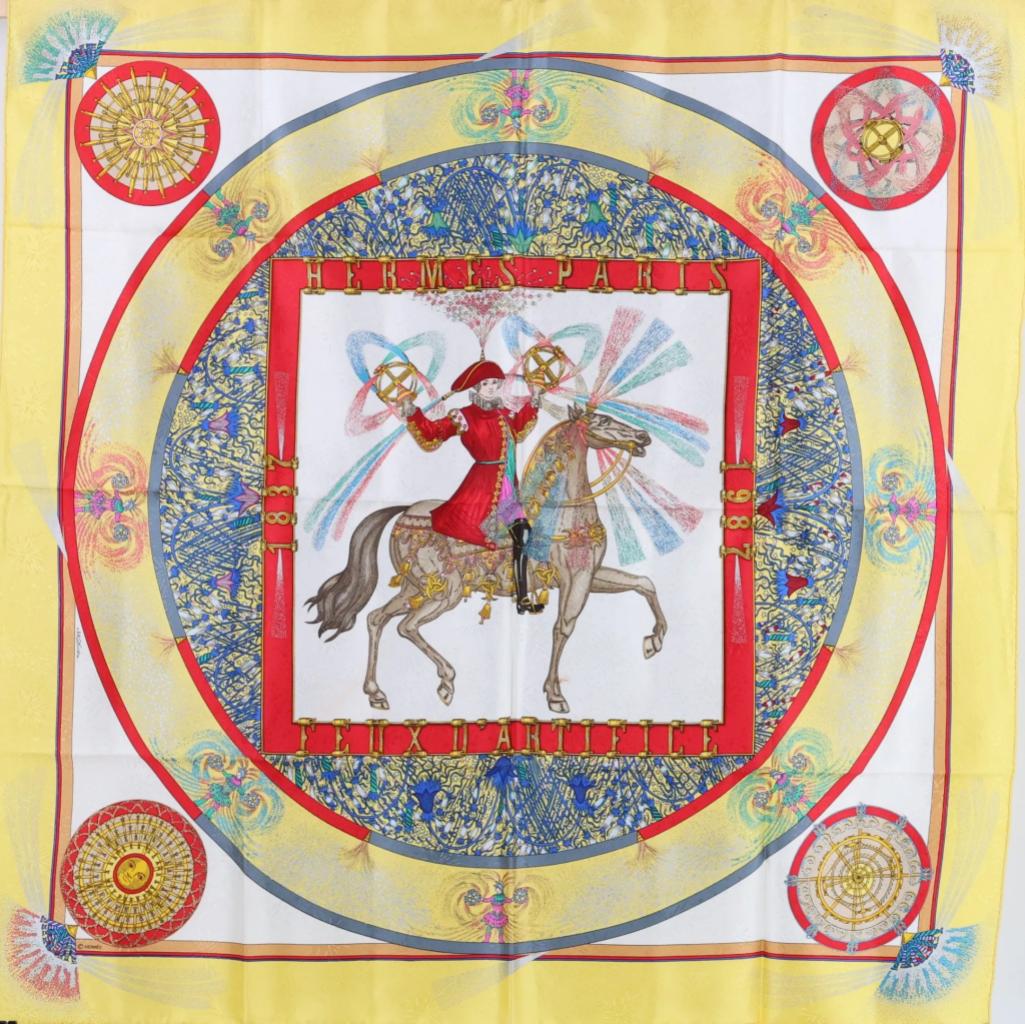 Expertise HERMES Modèle Feu d’artifice, signé M. Duchêne Carré - Artemis Estimations