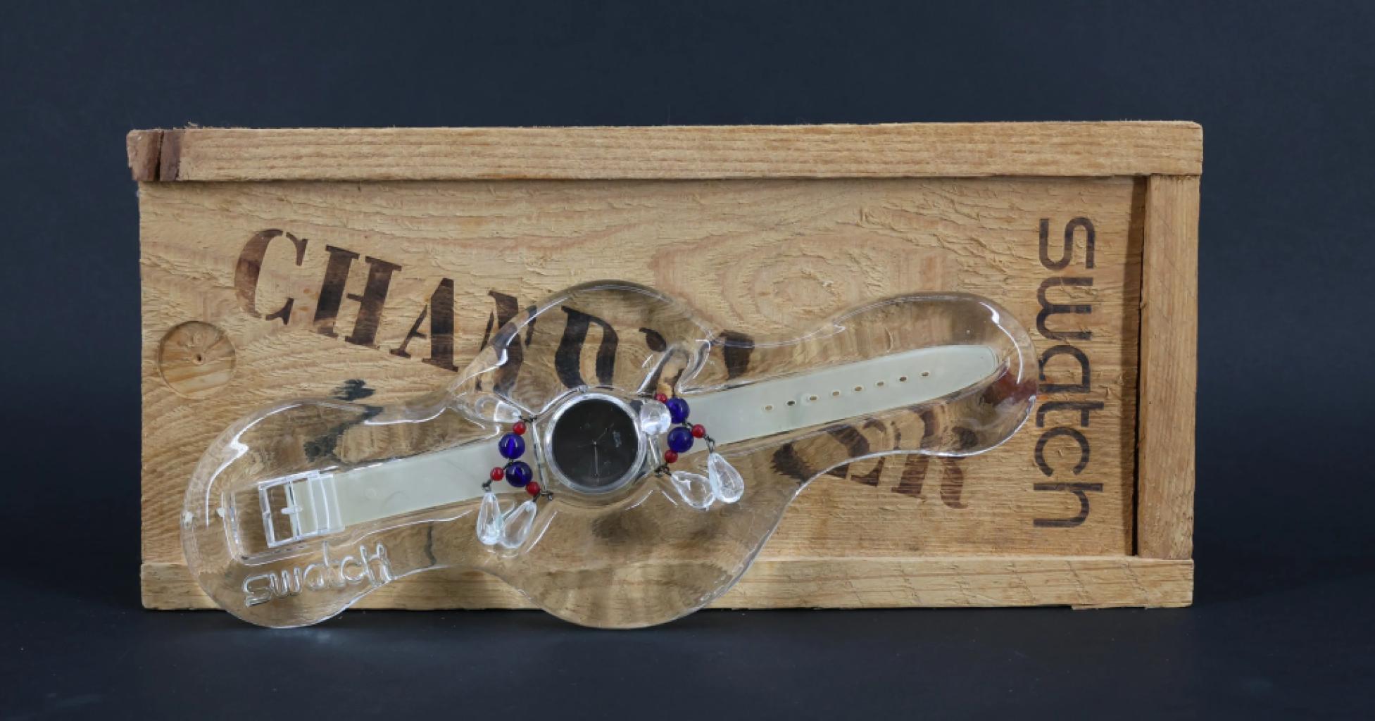 Expertise SWATCH Montre chandelier dans sa boîte d’origine. Coffret édition limitée pour Noël - Artemis Estimations