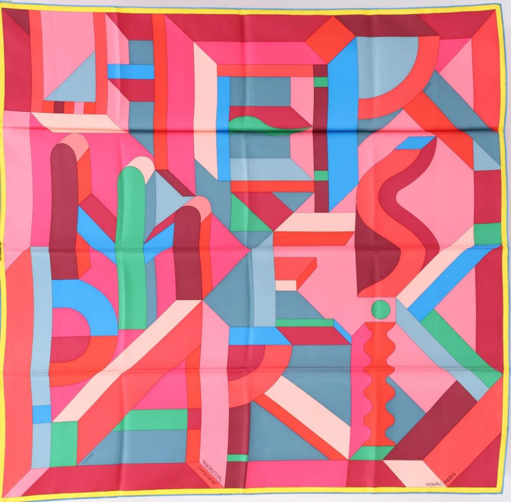 Expertise HERMES Perspectives cavalières, signé Anamorphé. - Artemis Estimations