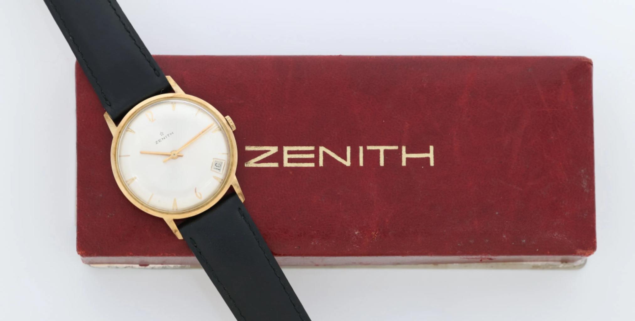 Expertise ZENITH - Montre bracelet d'homme, boitier en or jaune 18 carats - Artemis Estimations