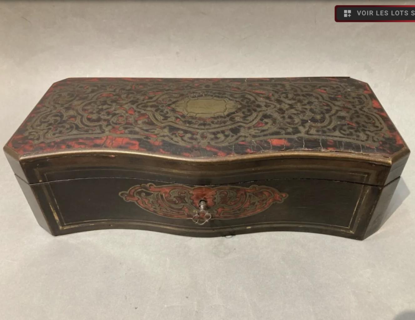 Expertise Boîte à gants d'époque Napoléon III - Artemis Estimations