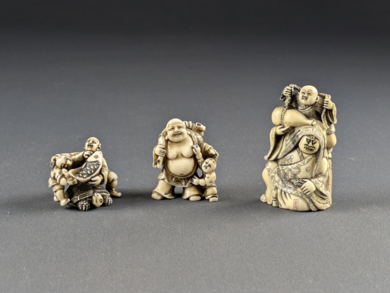 Expertise netsukes en ivoire de morse - Artemis Estimations