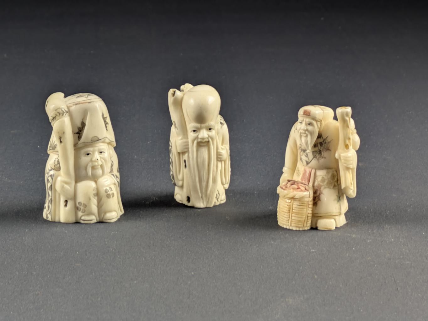 Expertise Lot Netsukés os et morse - Artemis Estimations