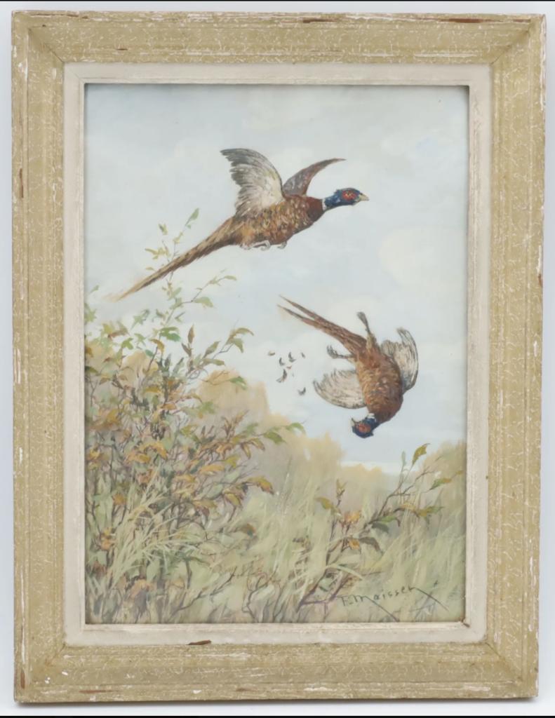 Expertise Pastel - faisans - Artemis Estimations