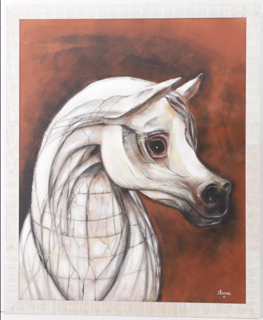 Expertise Tête de cheval rouge - Artemis Estimations