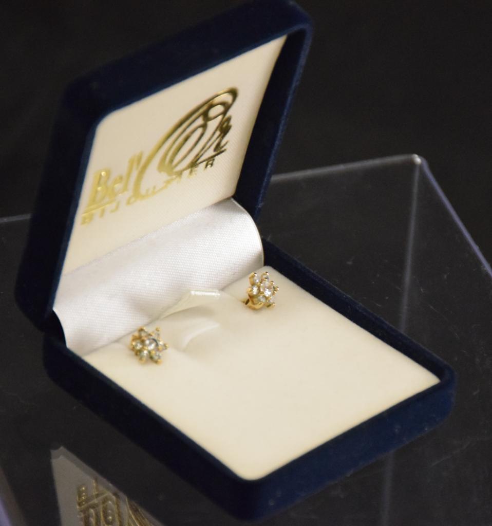 Expertise Boucles d’oreilles plaqué or zirconium - Artemis Estimations