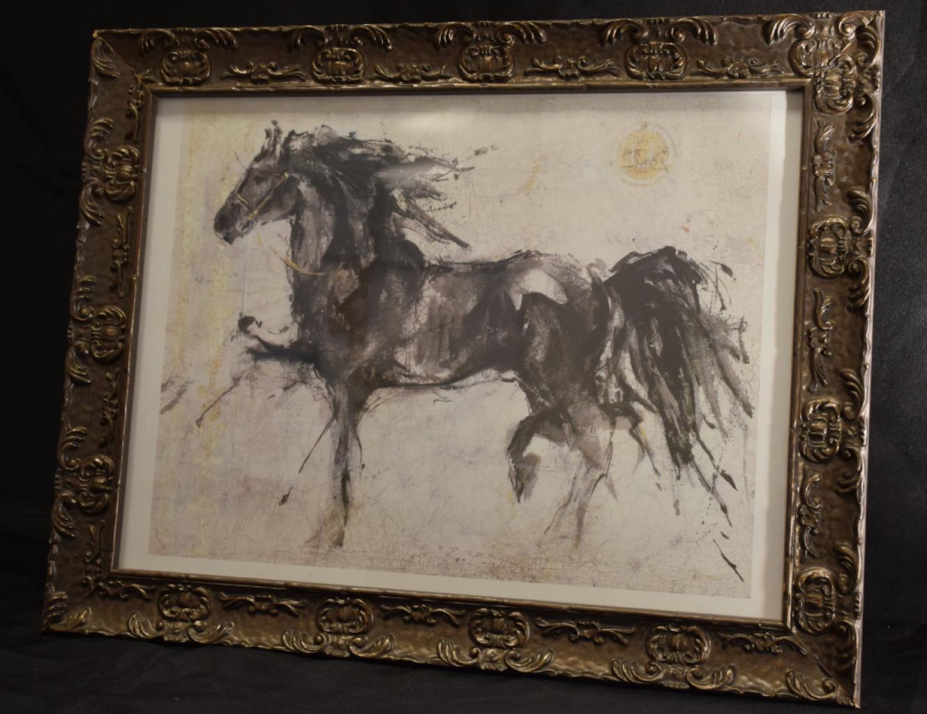 Expertise Impression cheval « Lepa Zena » - Artemis Estimations