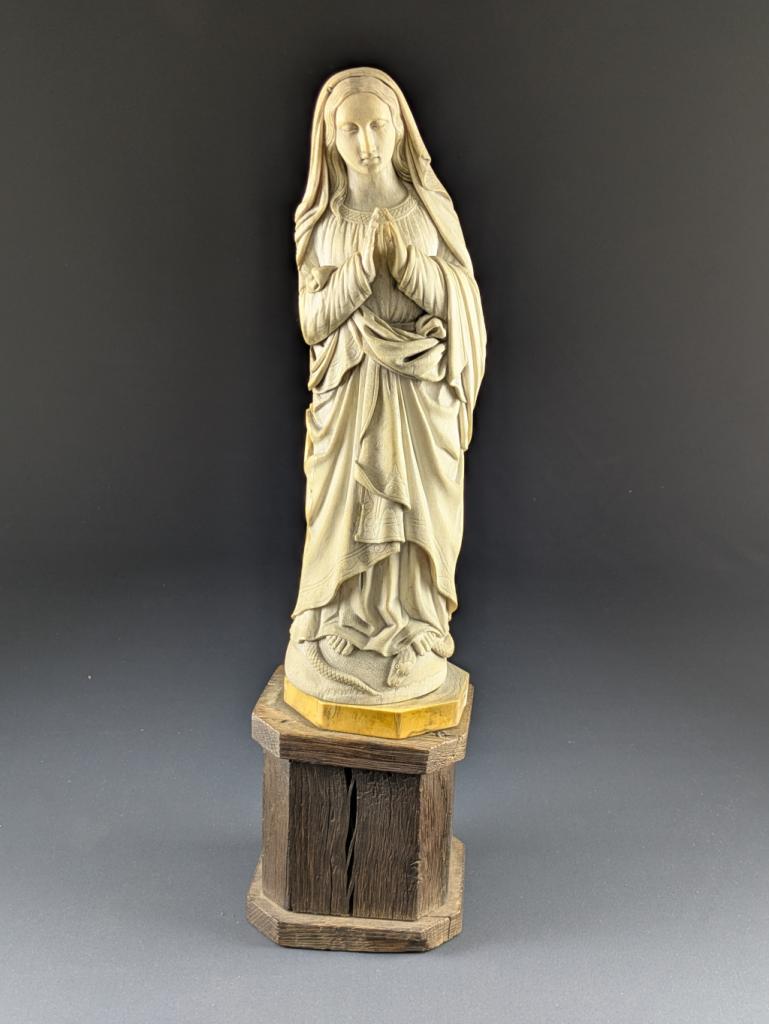 Expertise Vierge de cloître en ivoire - Artemis Estimations