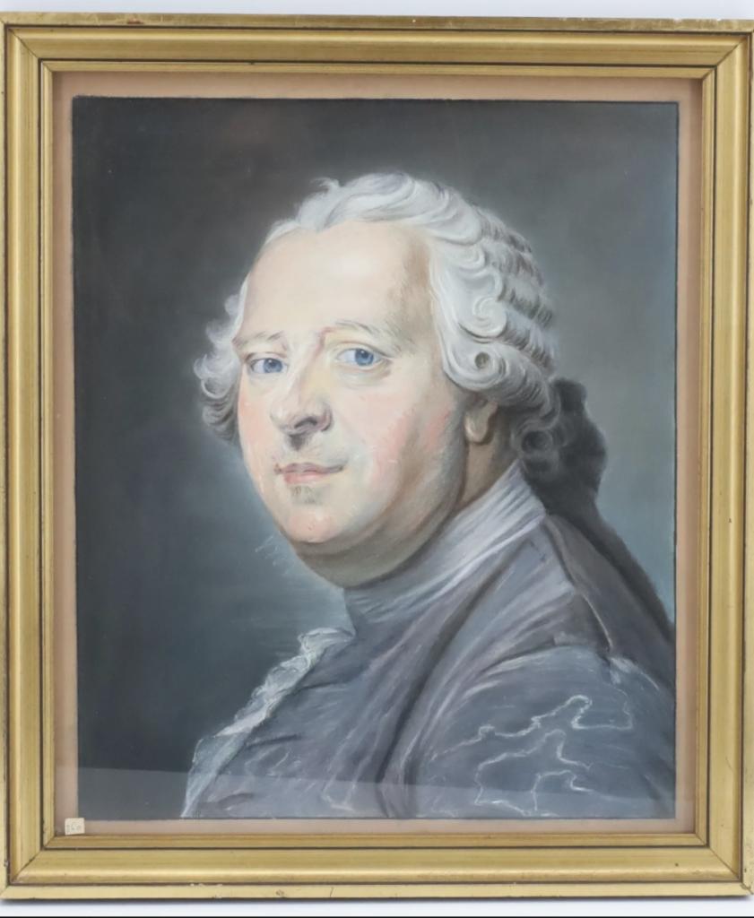 Expertise Pastel Portrait de Garnier de l'Isles - Artemis Estimations