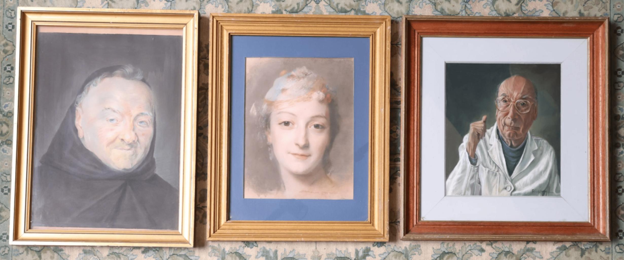Expertise Suite de deux pastels et une reproduction - Artemis Estimations