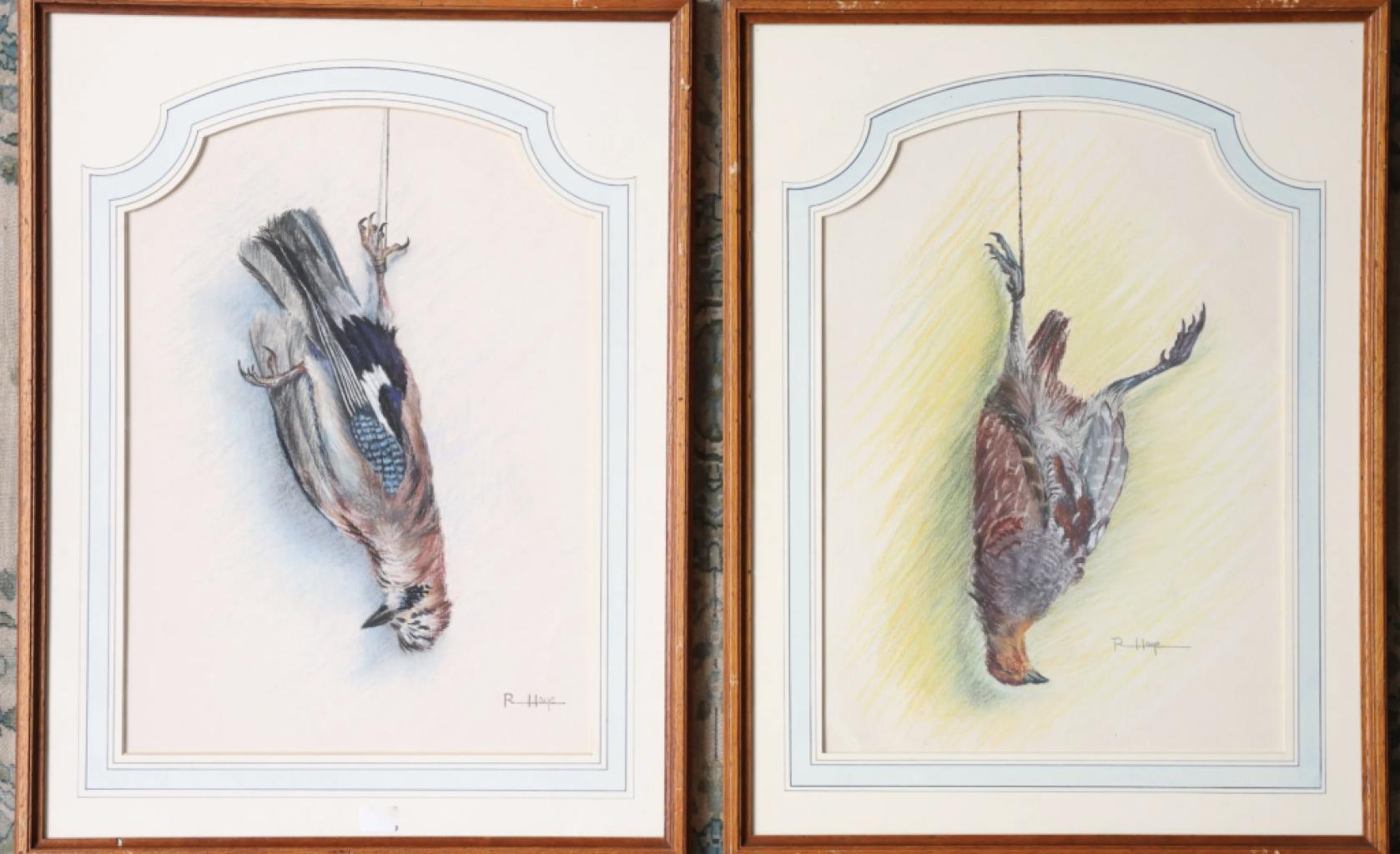 Expertise Suite de deux pastels : Nature morte à la perdrix - Artemis Estimations