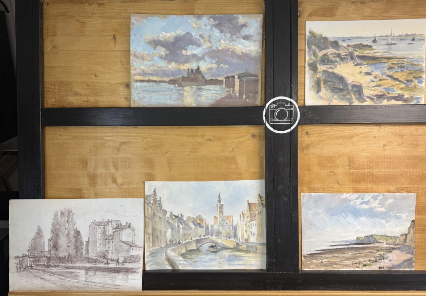 Expertise Michel Hertz, 6 aquarelles, pastels, dessin - Artemis Estimations