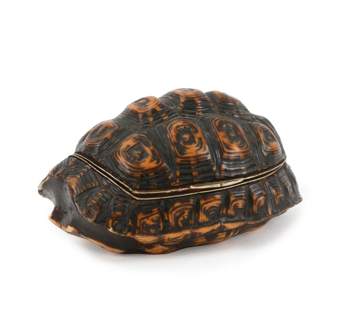 Expertise TORTUE - boîte tabatière - Artemis Estimations