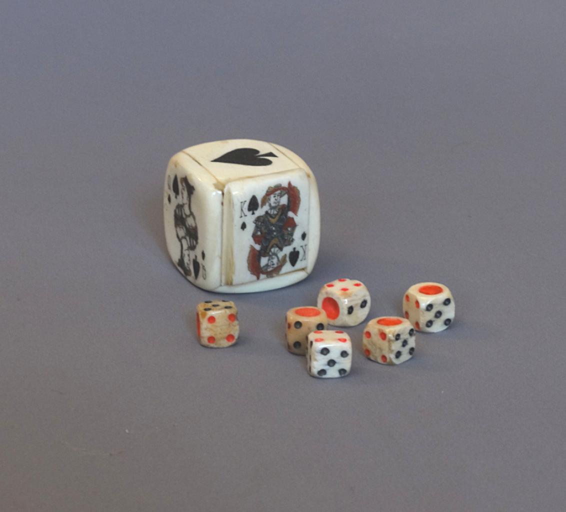 Expertise Dé pour jeu de poker d'as formant boîte - Artemis Estimations