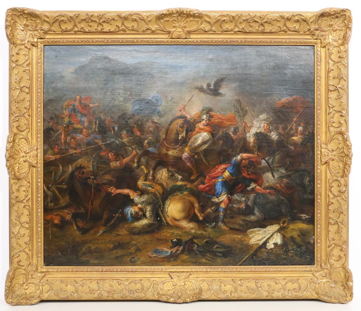 Expertise Victoire d'Alexandre Le Grand sur Darius III - Artemis Estimations