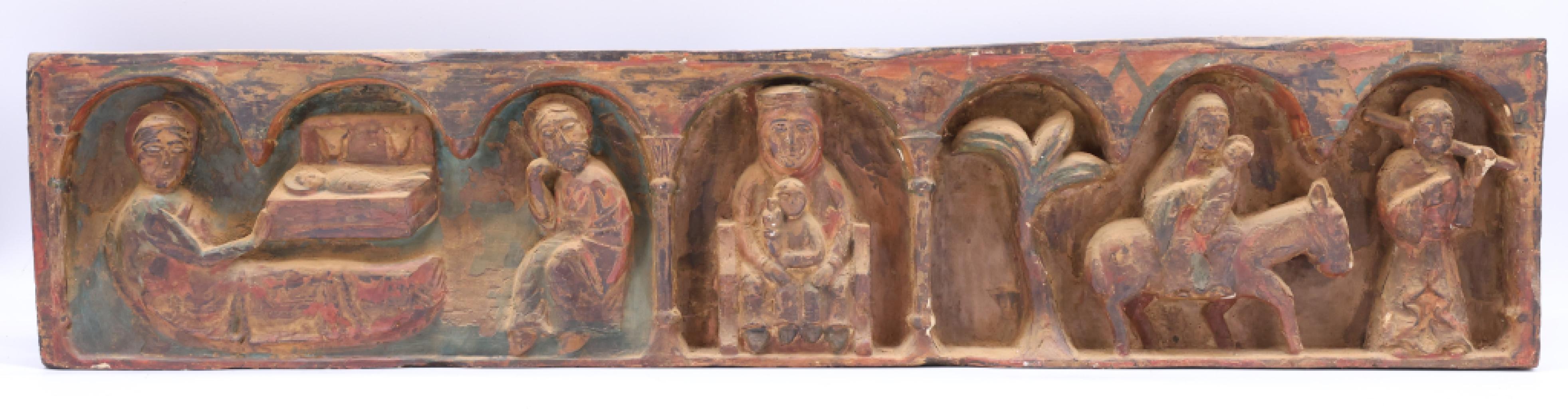 Expertise Bas-relief en bois sculpté et partiellement polychromé - Artemis Estimations