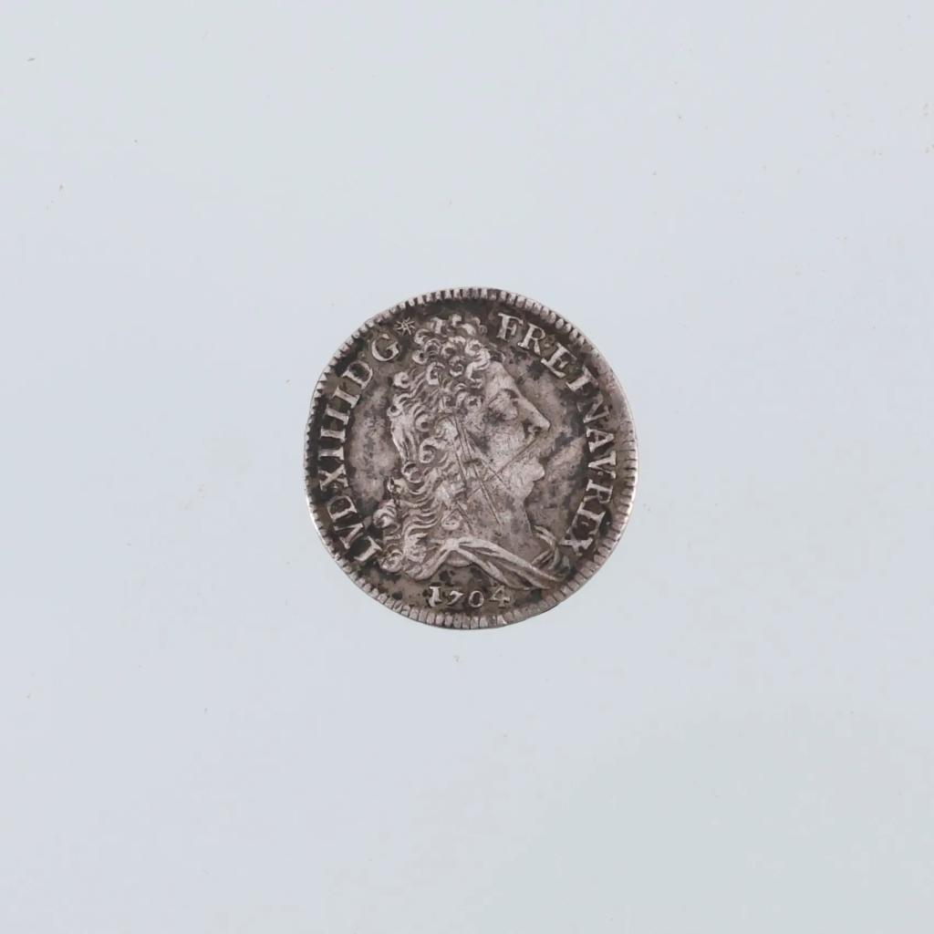 Expertise Louis XIV - Monnaie en argent (798 mil.) 10 sols aux Insignes - Artemis Estimations